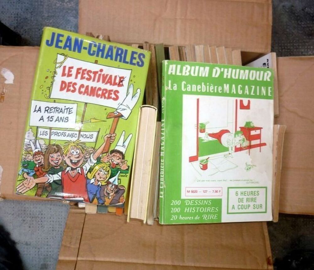 Stock de livres pour le prix d'un. Livres et BD