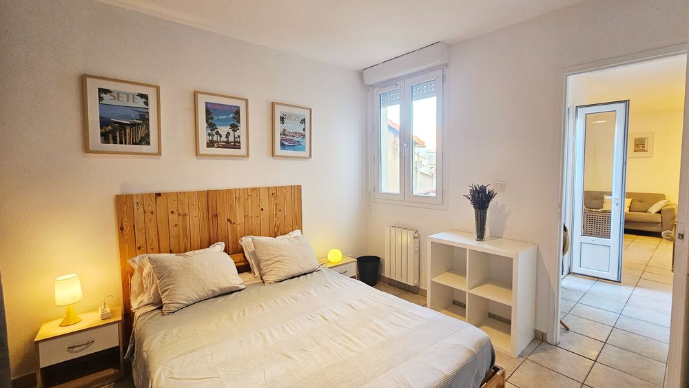 Location Appartement Joli F2 Meublé avec petite terrasse au centre de Sète Sète