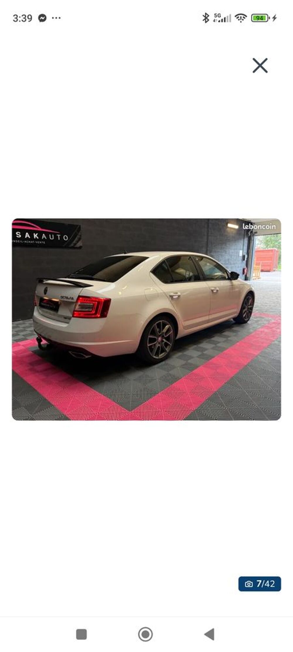 Octavia 2.0 TDI 184 ch CR FAP RS 2016 occasion 76640 Ricarville