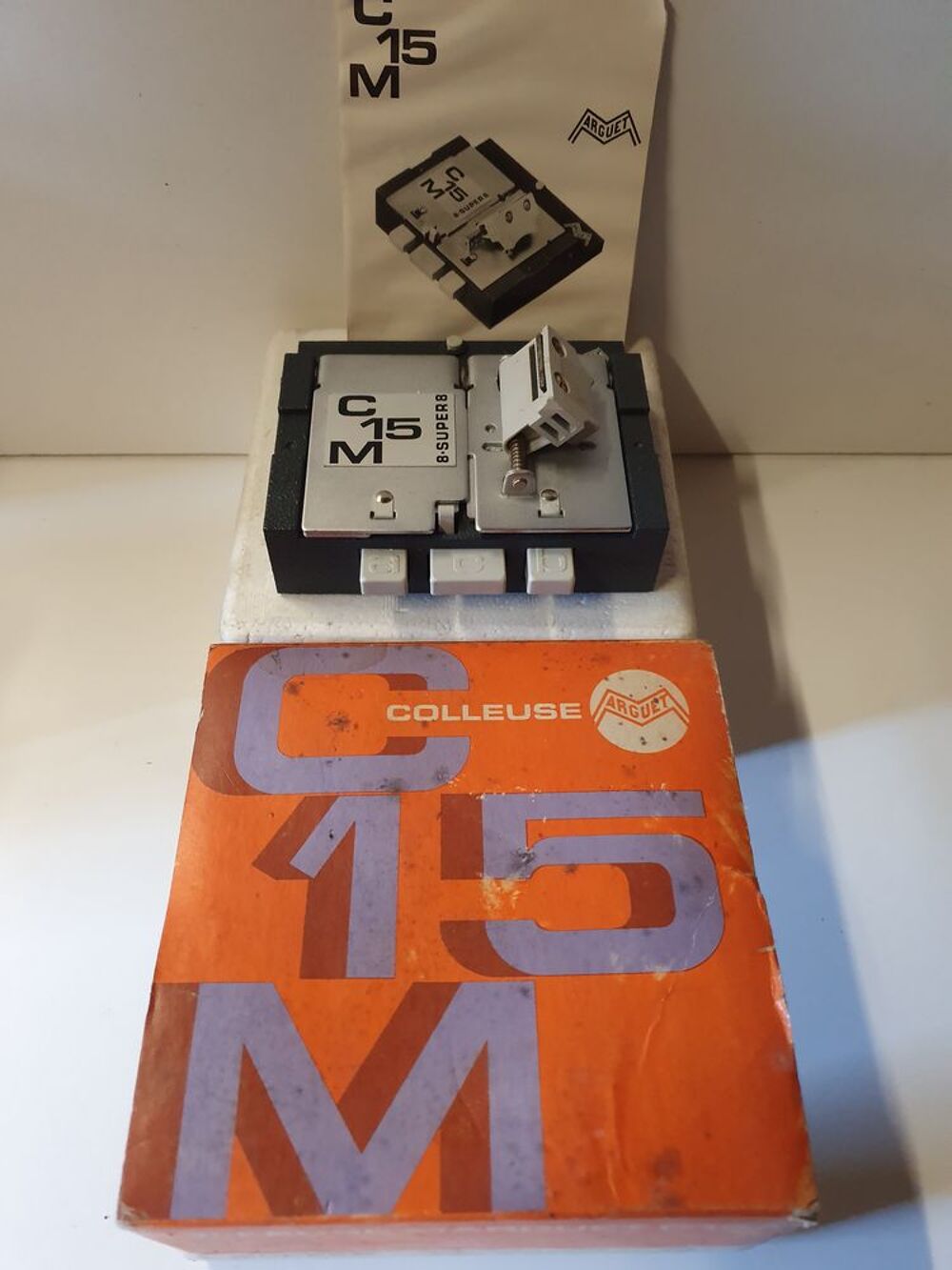 Colleuse film super 8 ARGUET C15M Photos/Video/TV