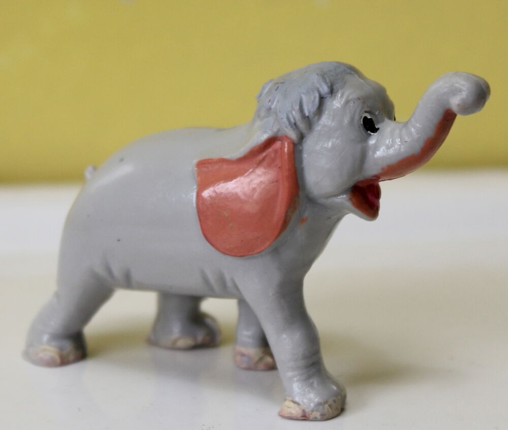 Figurine JIM rare Petit &eacute;l&eacute;phant du LIVRE DE LA JUNGLE 