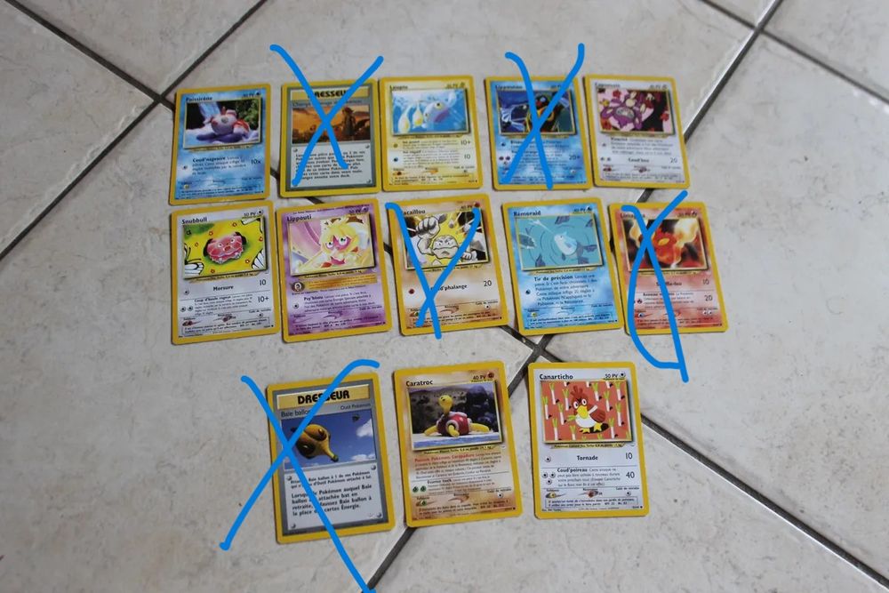 Cartes pokemon n&eacute;o r&eacute;velation wizards Jeux / jouets