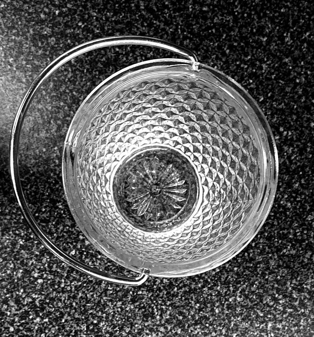 Seau &agrave; glace 1/2L verre cisel&eacute; Cuisine