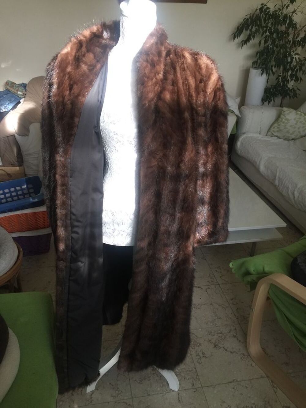 Manteau vison Vêtements