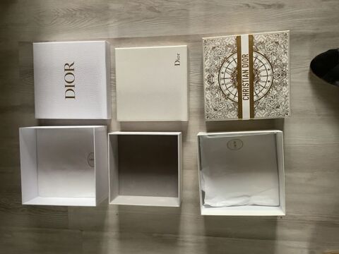 3 boites pour rangement ou cadeaux marque DIOR Saint-Jeoire (74)