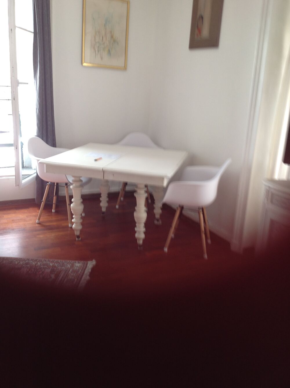 Grande table &agrave; manger ancienne relookee Meubles