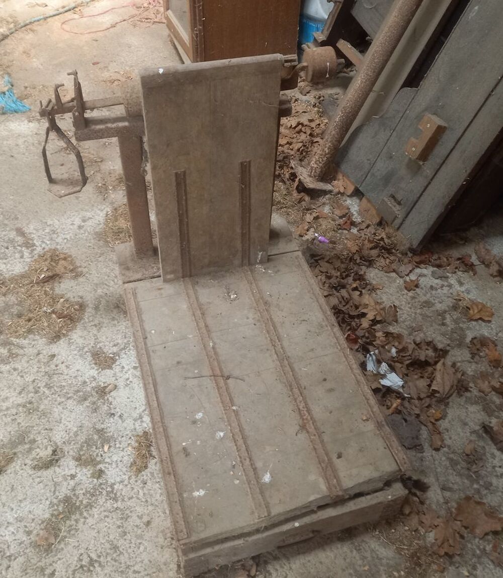 Bascule de ferme ( servait &agrave; peser les cocos de Paimpol) Bricolage