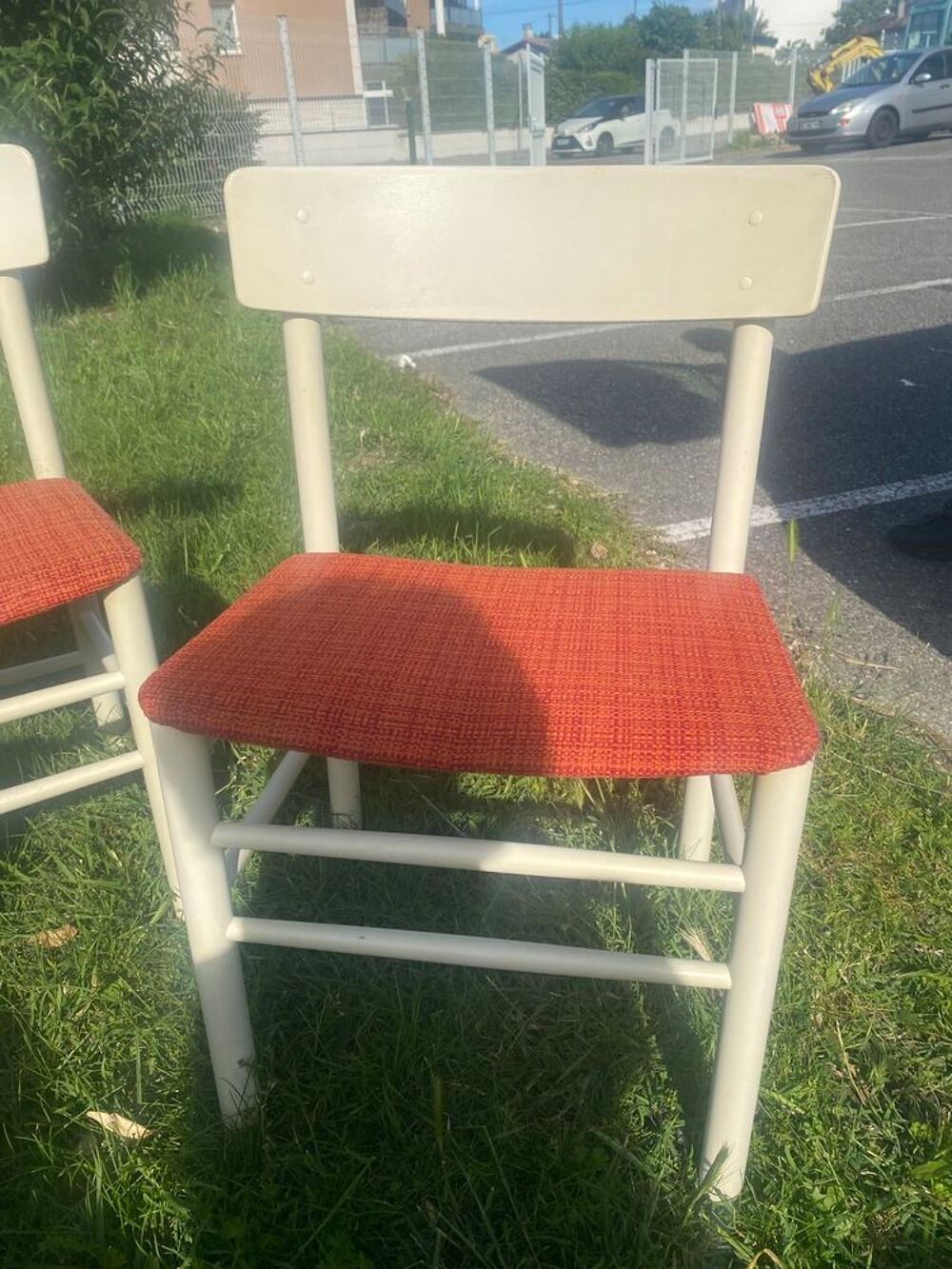 Chaise scandinave vintage &agrave; l'unit&eacute; ou en lot de 5 Meubles