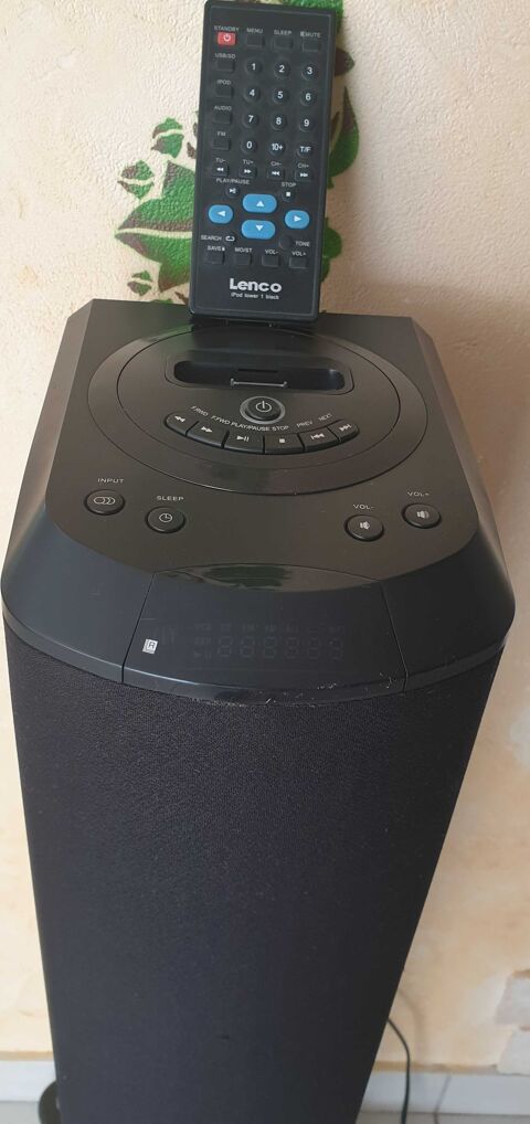 enceinte tour lenco noire 40 Raon-l'tape (88)