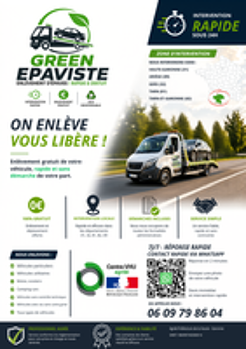   Enlèvement d'épave gratuit ? Toulouse et région ? Interventi 