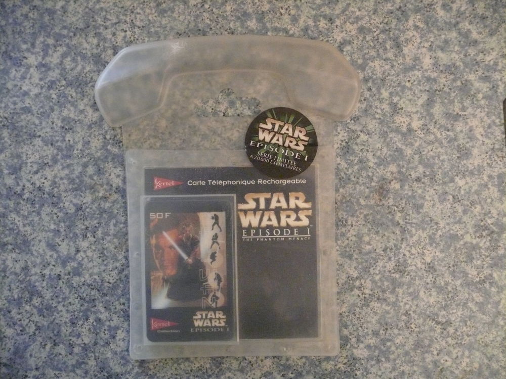 carte t&eacute;l&eacute;phonique star wars ( vintage ). Neuve Téléphones et tablettes