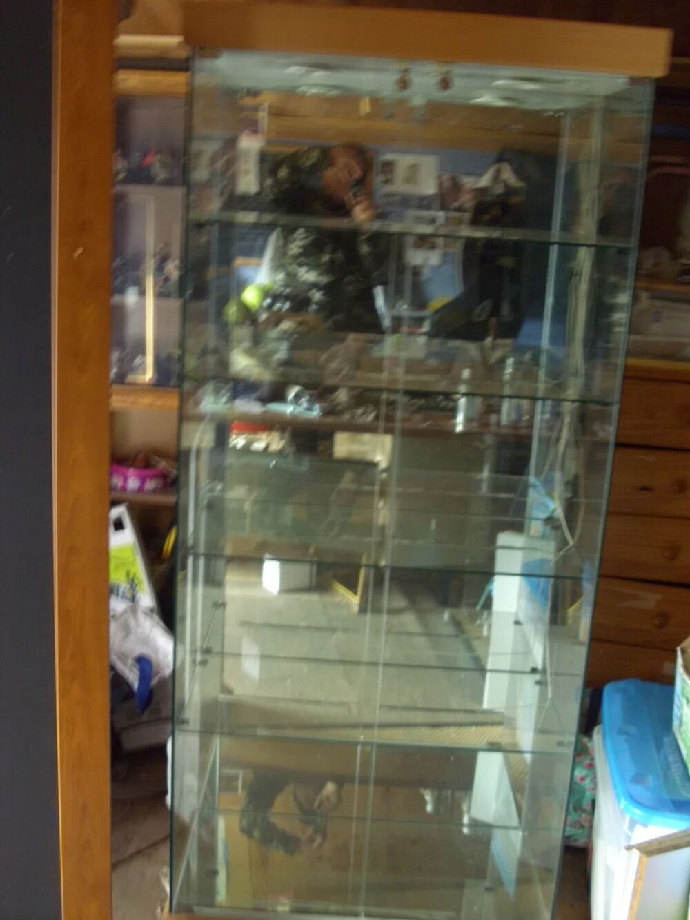 deux vitrines pour collection Meubles