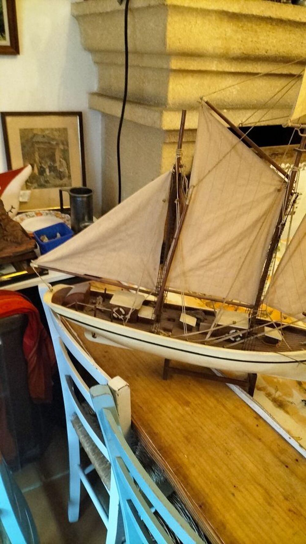 V&eacute;ritable voiliers en bois 