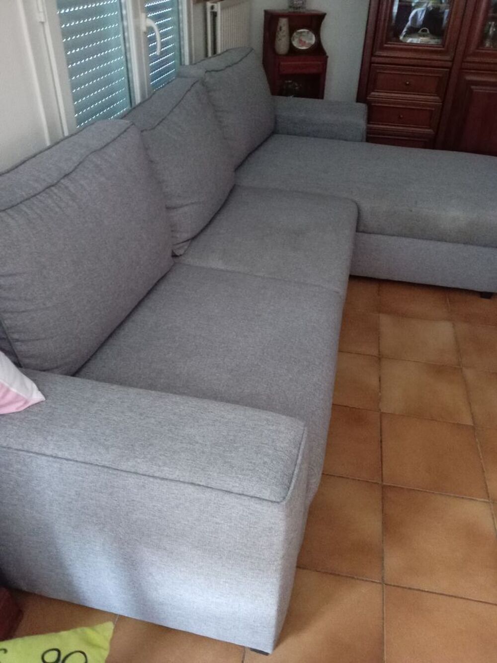canape angle avec coffre convertible Meubles