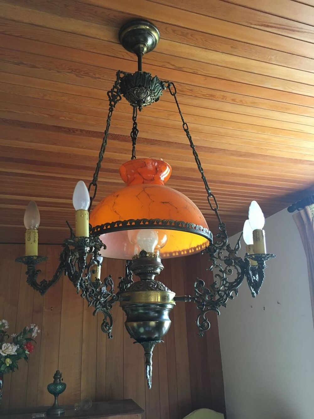 Superbe lampe vintage Décoration