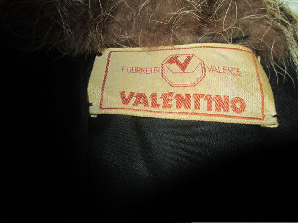 veste v&eacute;ritable fourrure marmotte valentino Vêtements