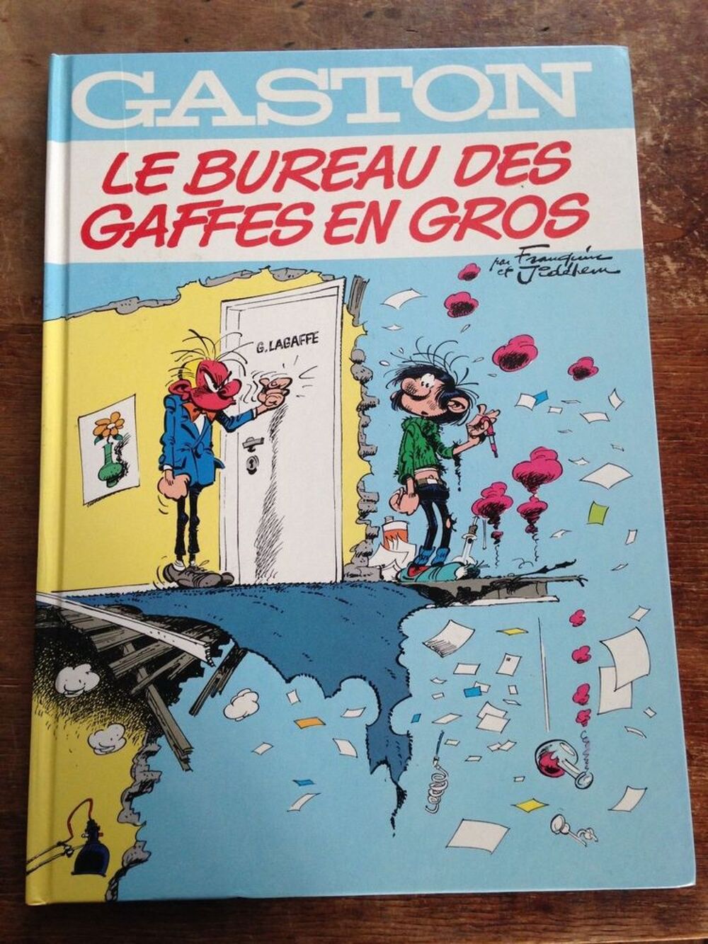 Bande dessin&eacute;e Gaston Lagaffe 