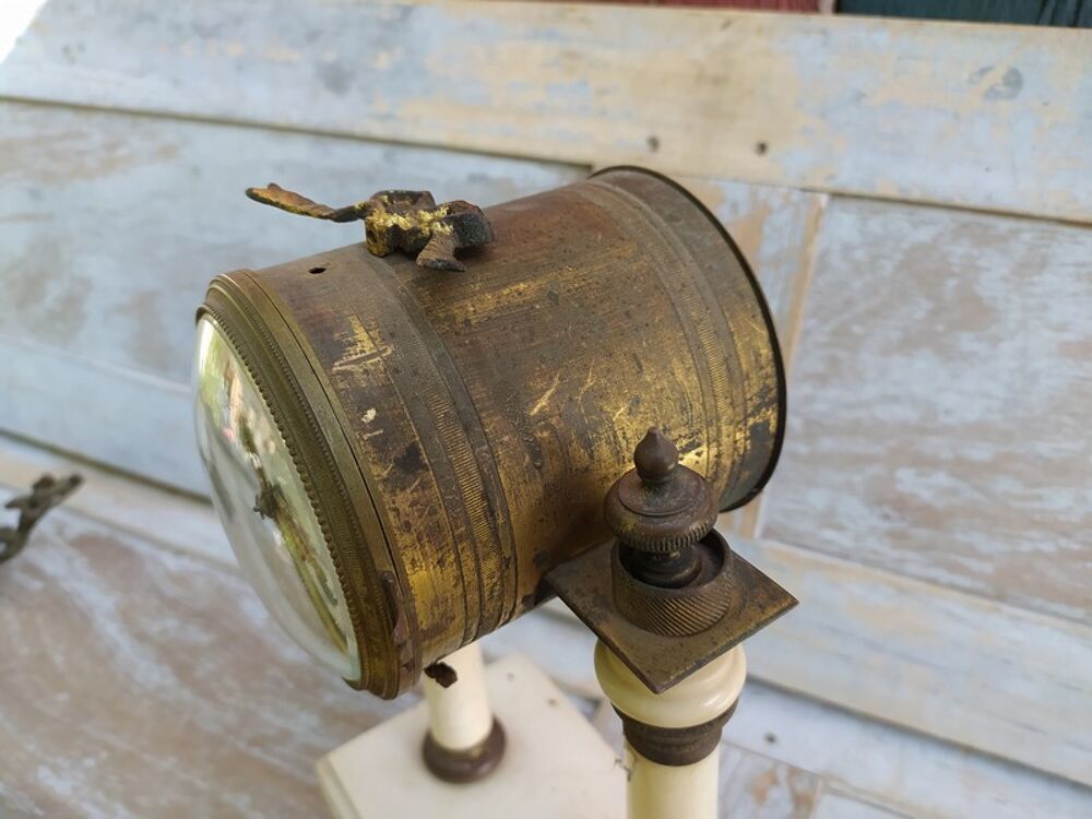 Pendule Portique Style Louis XVI Marbre Bronze (Pour Pi&egrave;ce)
