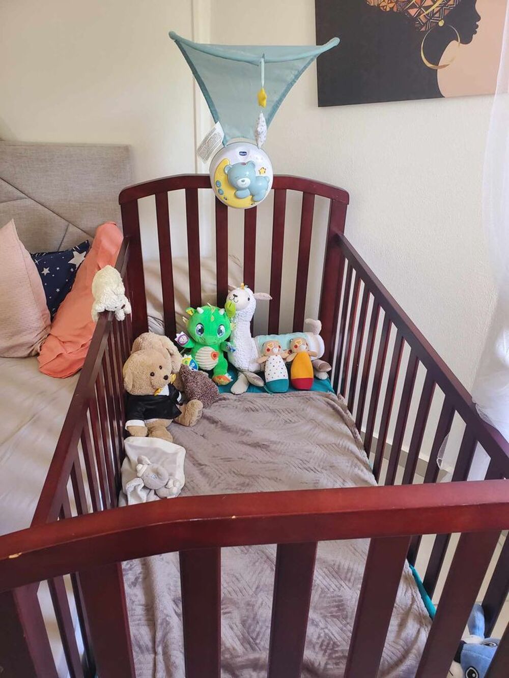 Chambre b&eacute;b&eacute; compl&egrave;te
Puériculture
