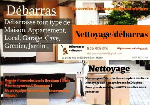 Dbarras Et Nettoyage 44860 Pont-saint-martin
