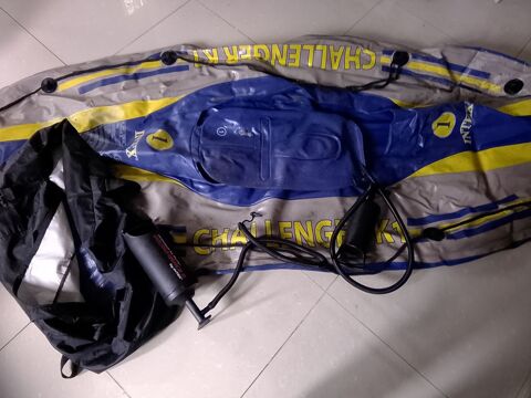 Bateau gonflable  K1 kayak 1 place avec pagaie double, gonfl 150 Kani-Kéli (97)