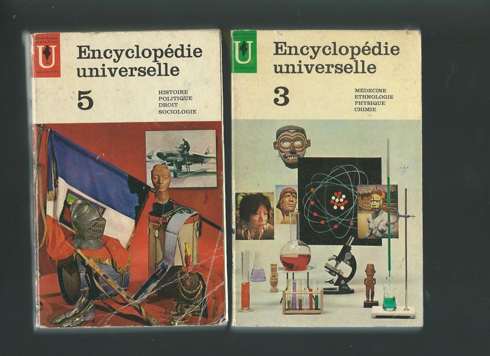 ENCYCLPEDIE UNIVERSELLE Livres et BD