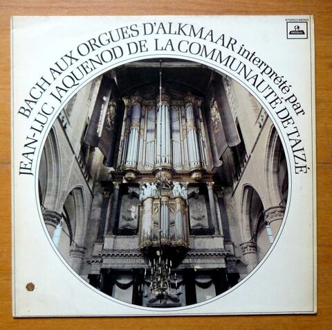 LP Jean-Luc JAQUENOD : Bach aux orgues d'Alkmaar - Imperial 6 Argenteuil (95)