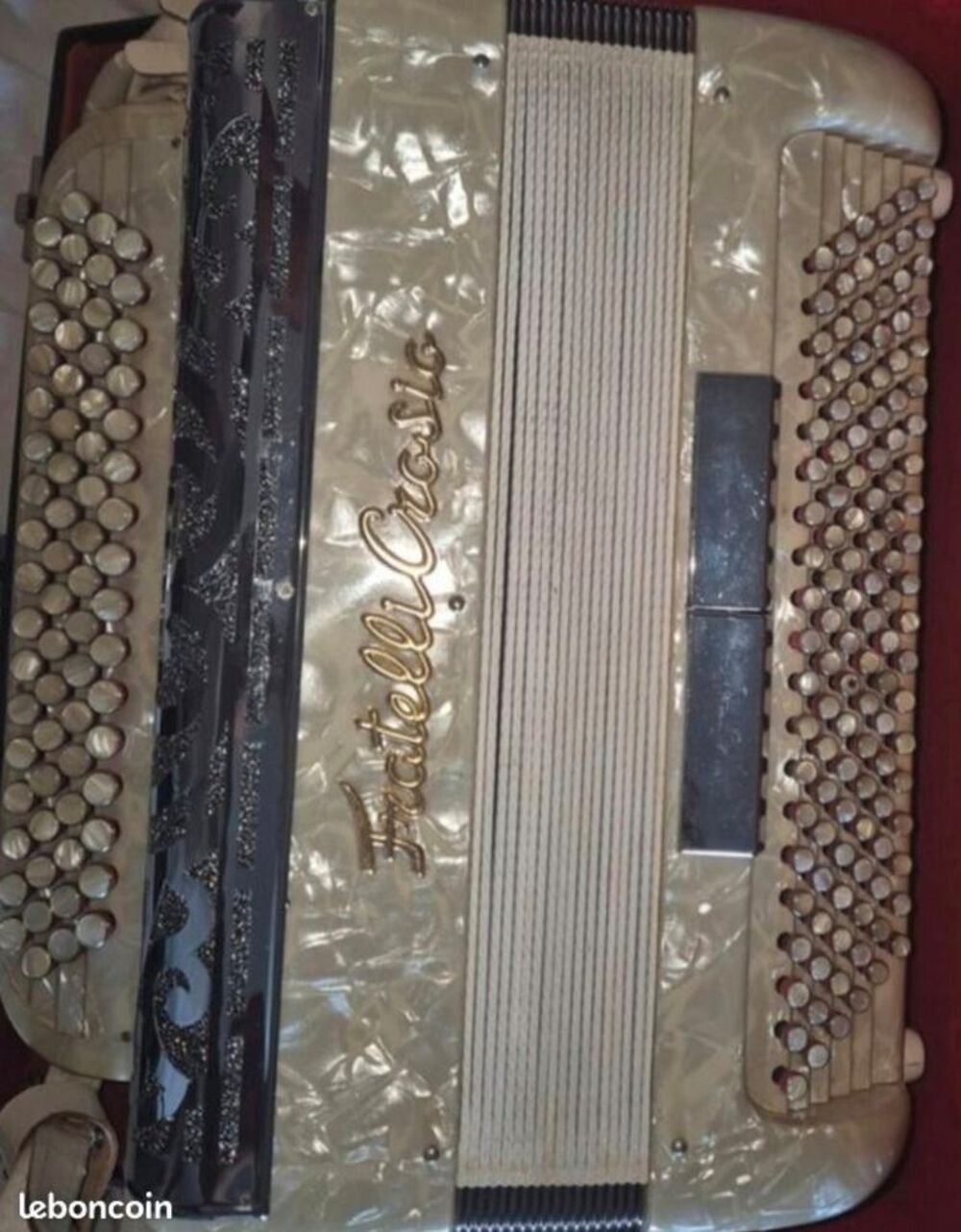 Accordeon fratelli crosio 5 registre avec mallette d origine Instruments de musique