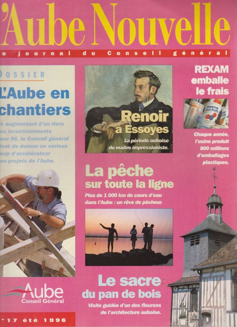 lot magazines/guides/plans/livret de l'Aube/RCA... (10) 