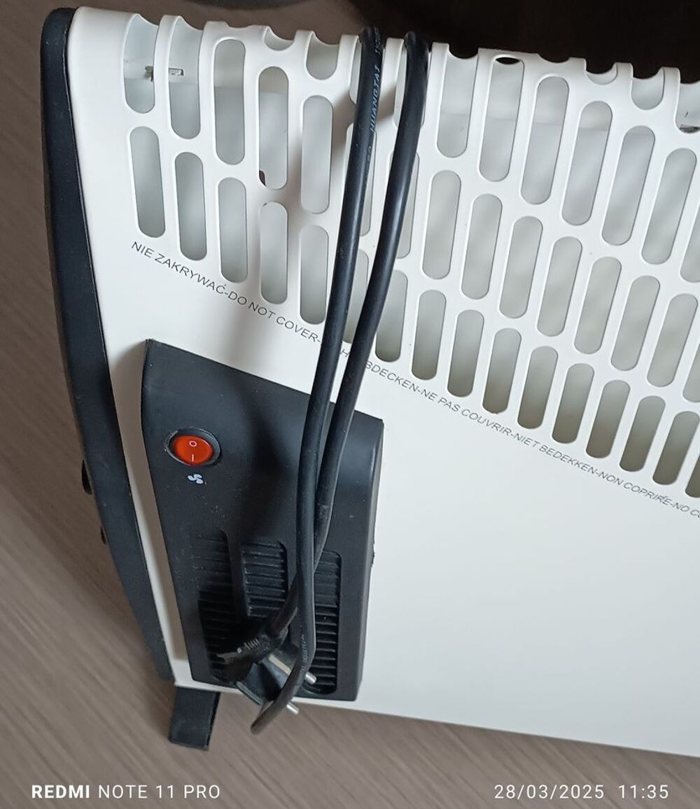 Radiateur &eacute;lectrique DREXON TURBO Electroménager
