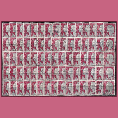 FRANCE 75 timbres oblit�r�s  MARIANNE DE DECARIS  vrac 1 Bernolsheim (67)