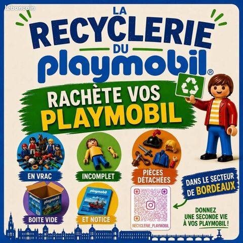 la recyclerie du playmobil. Villenave-d'Ornon (33)