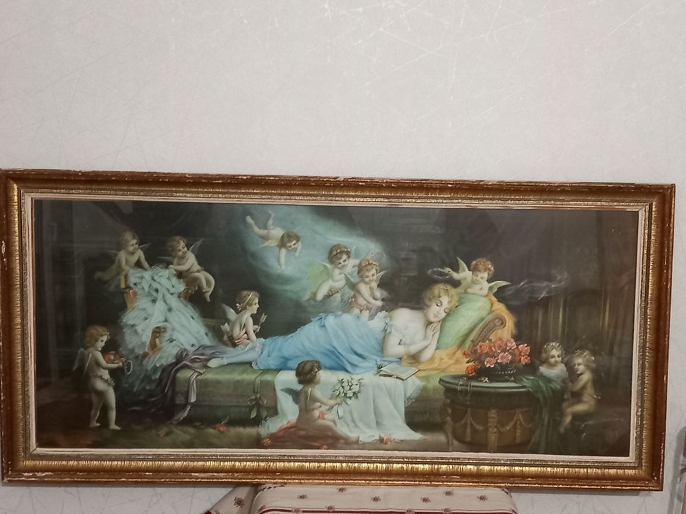 tableau "Le r&ecirc;ve de la Mari&eacute;e" Décoration