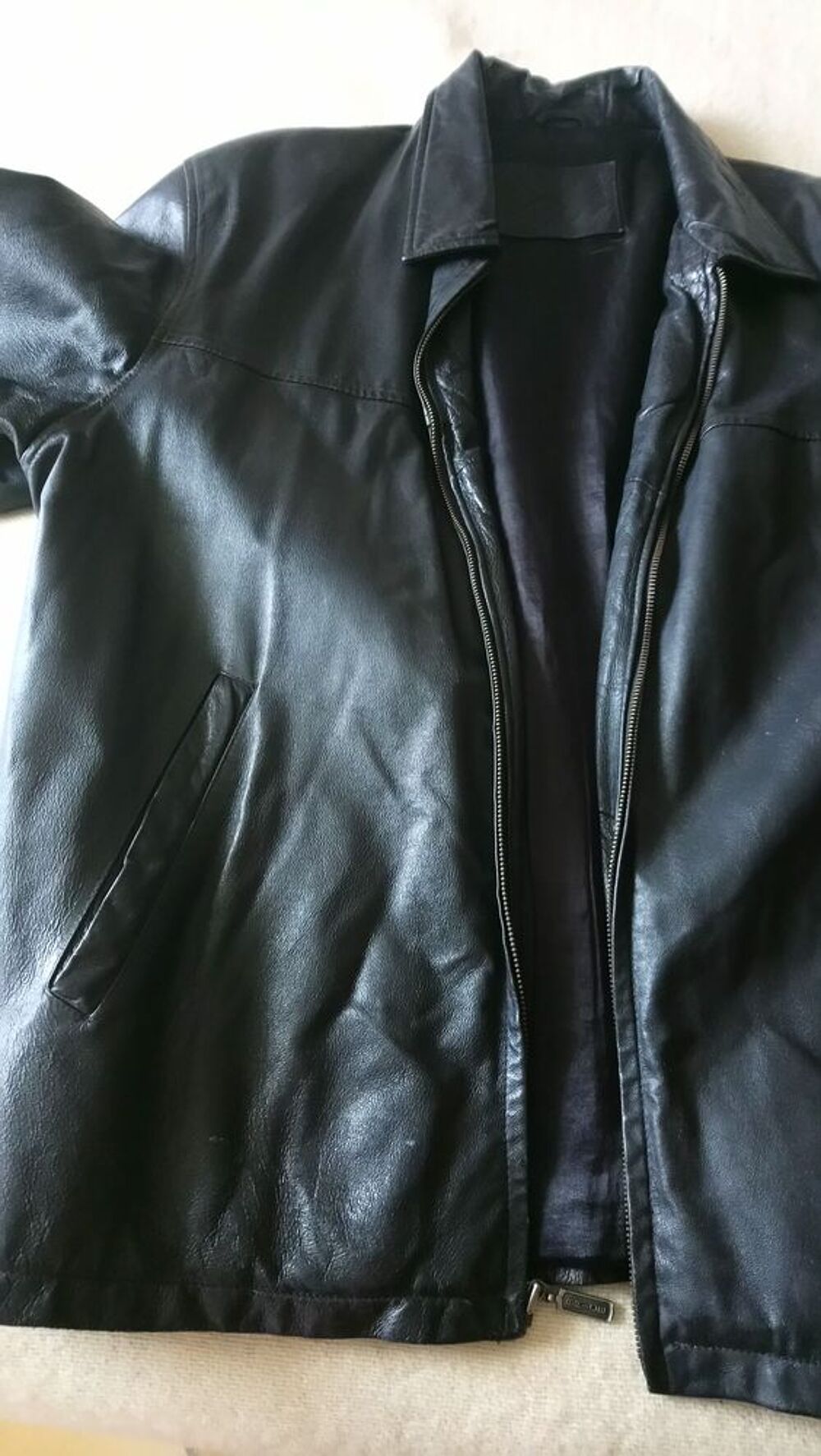 Blouson Cuir Vêtements