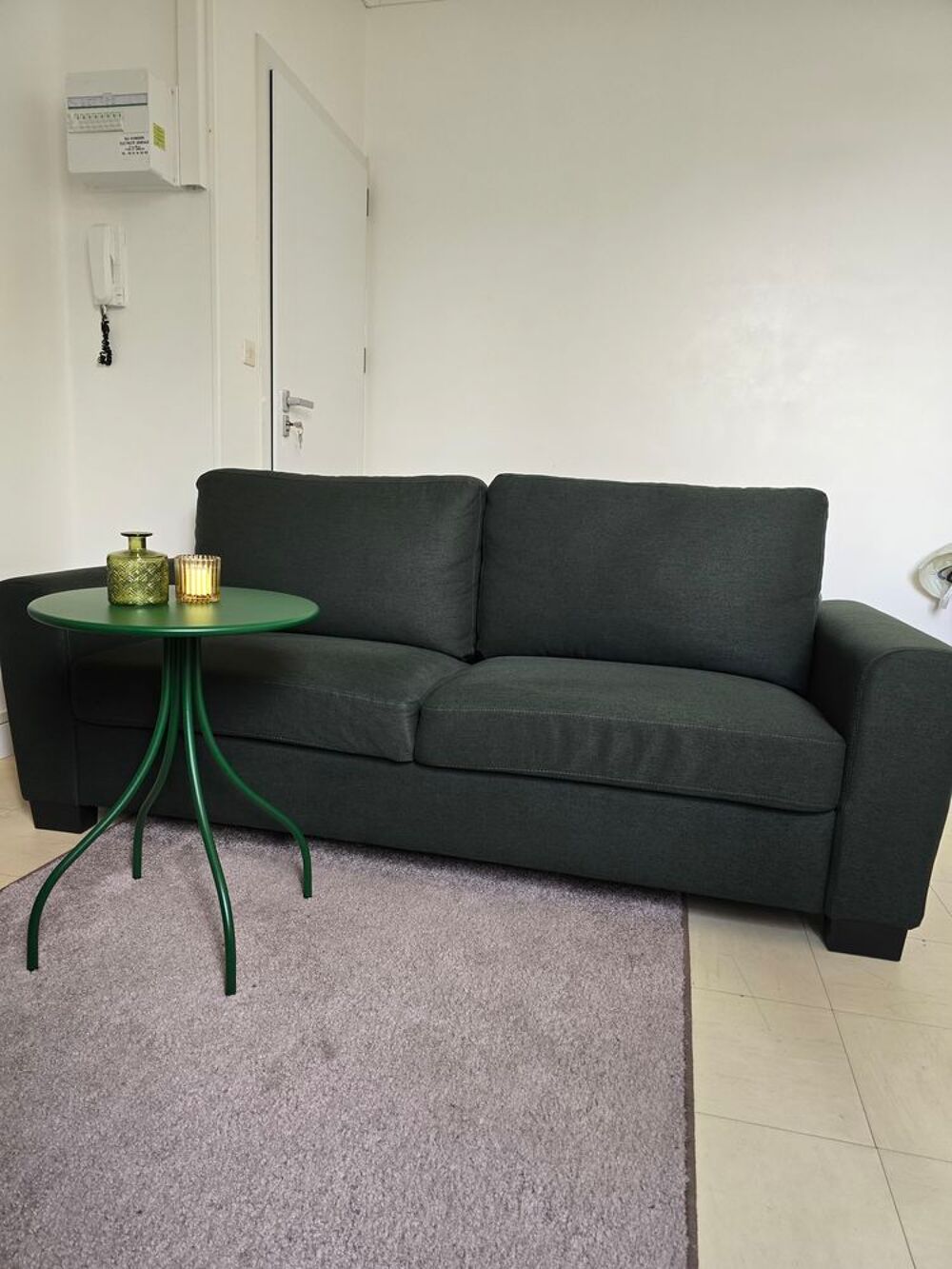 Canap&eacute; fixe trois places Meubles