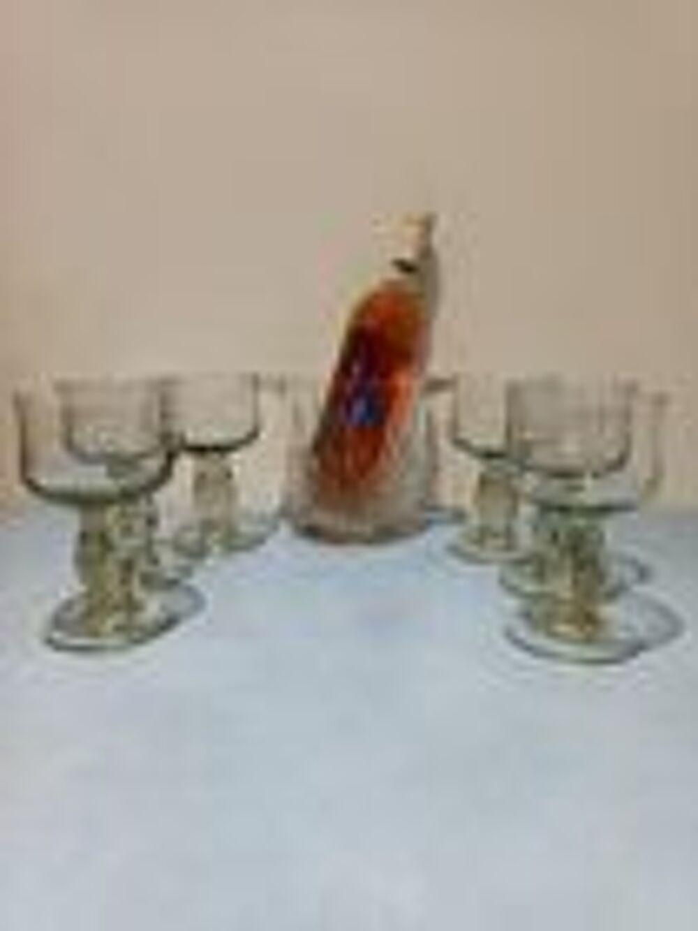  Service ap&eacute;ritif vintage 6 verre+ seau &agrave; glace luminarc Décoration