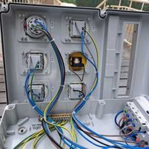   Coffrets de chantier provisoires 