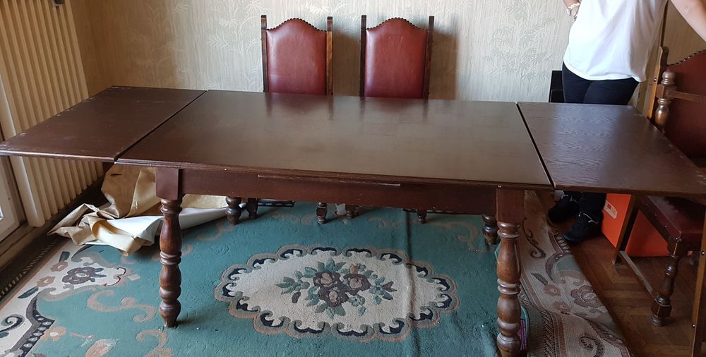 Table de salle &agrave; manger en bois massif Meubles
