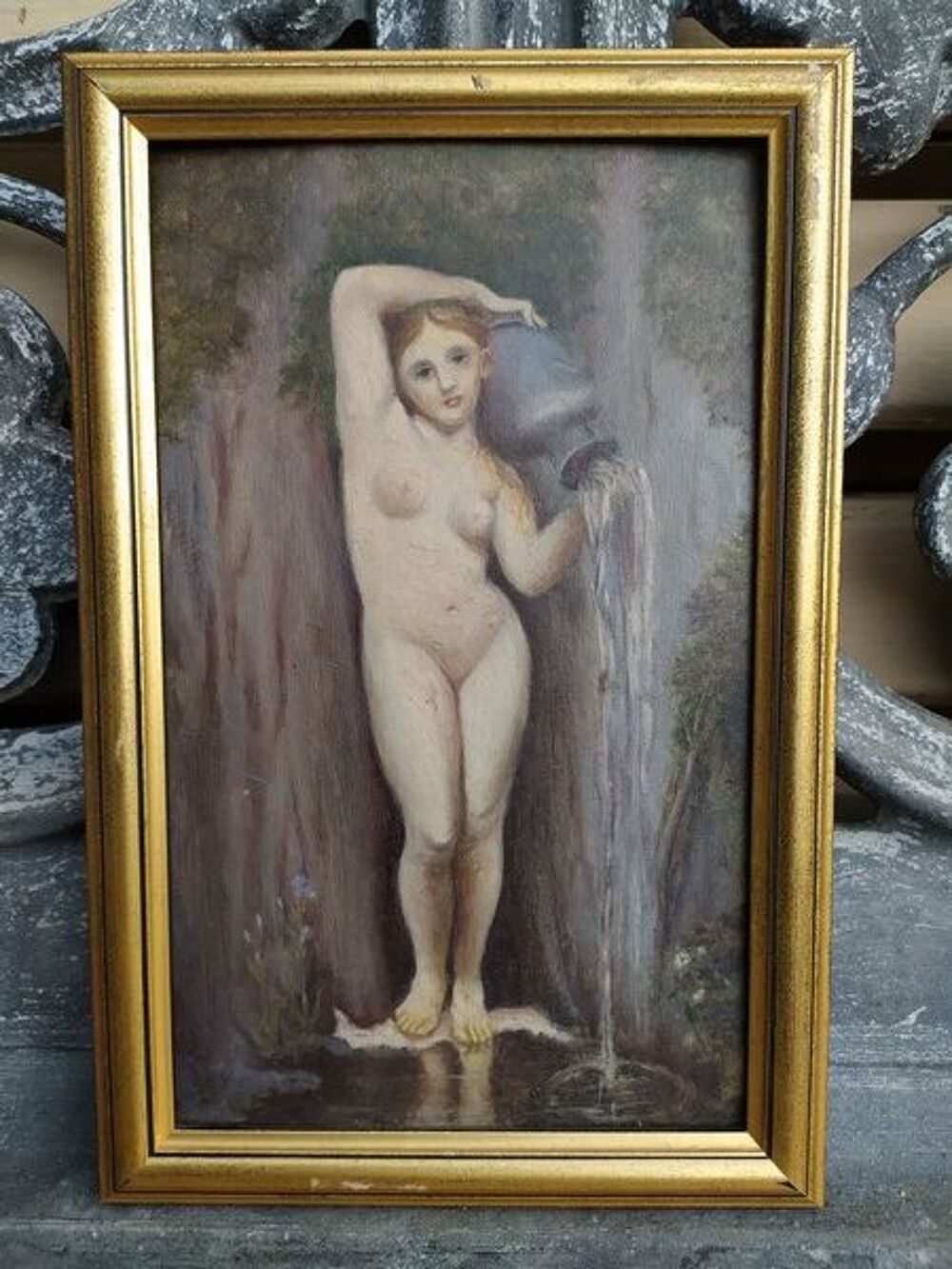 Tableau La Source d'Apr&egrave;s Ingres
Décoration