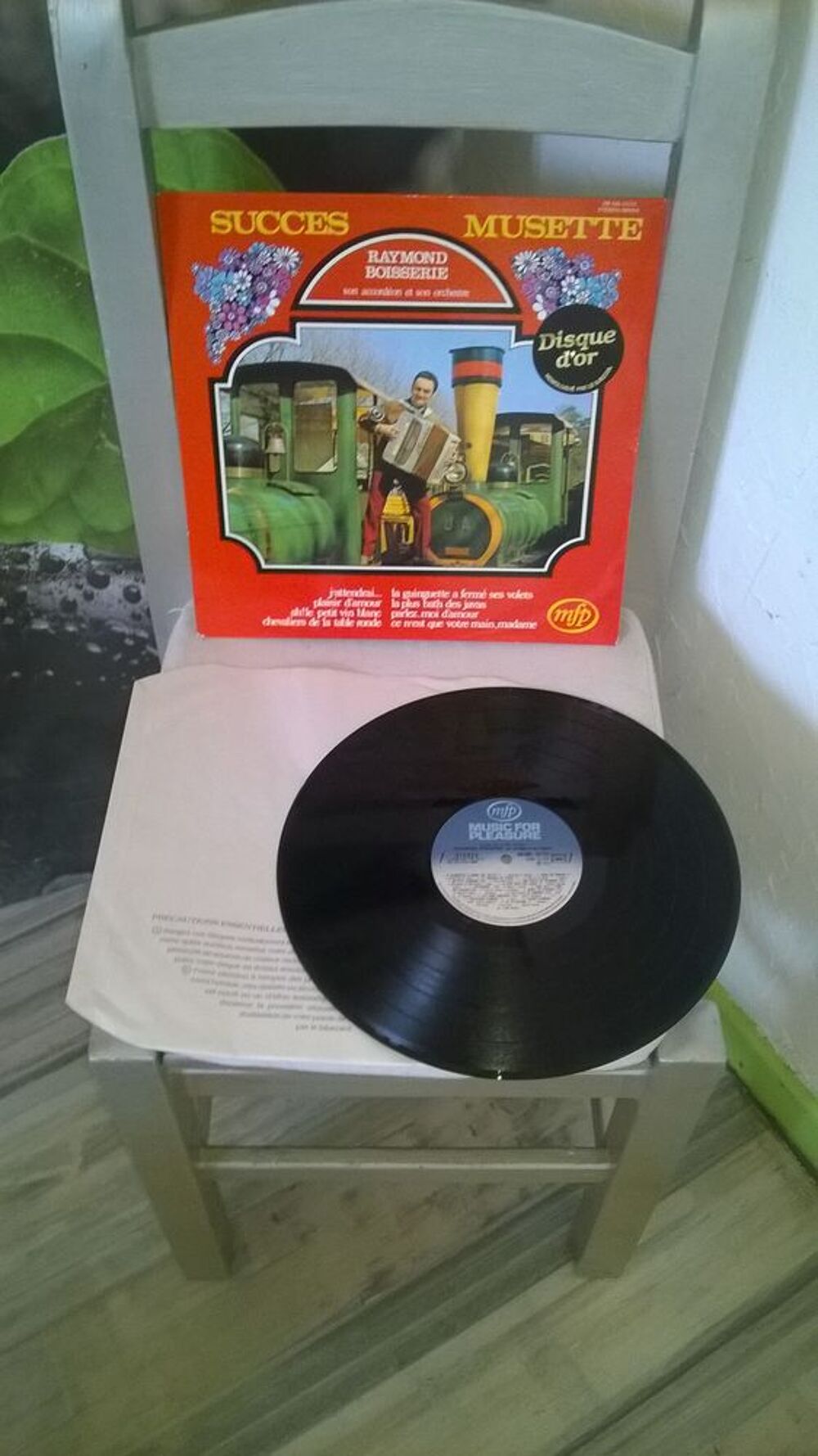 Vinyle Raymond Boisserie 
Succ&egrave;s Musette
Excellent etat
V CD et vinyles