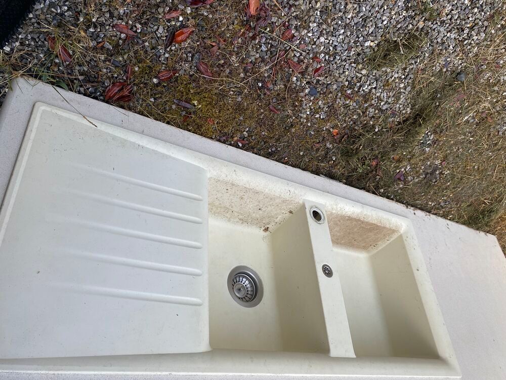 portail en PVC excellent etat Jardin