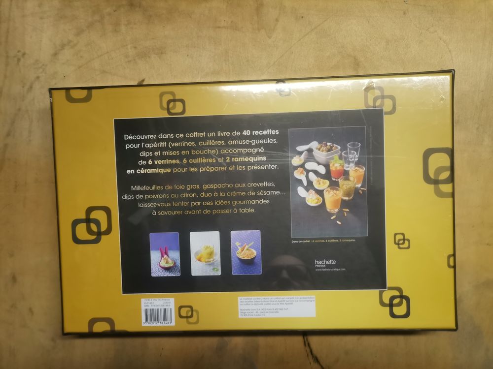 Coffret hachette grand ap&eacute;ritifs Cuisine