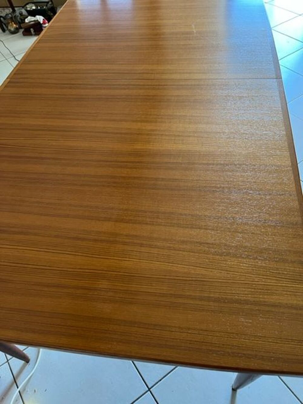 Table scandinave teck extensible Meubles