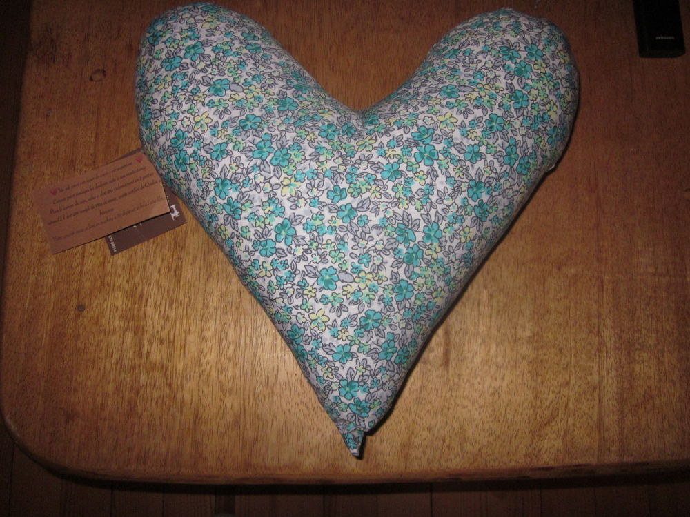 coussin c?ur post mastectomie . Décoration