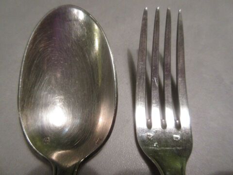 Couverts mtal argent  15 Jury (57)