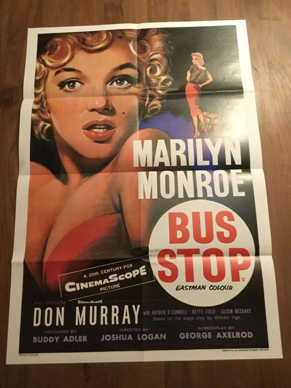 Affiche des films "A mort l'arbitre" et "Bus stop" 