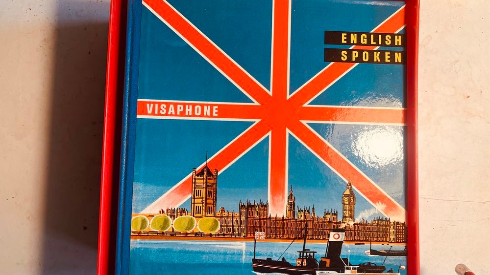 COURS D'ANGLAIS VISAPHONE. LIVRES et DISQUES CD et vinyles