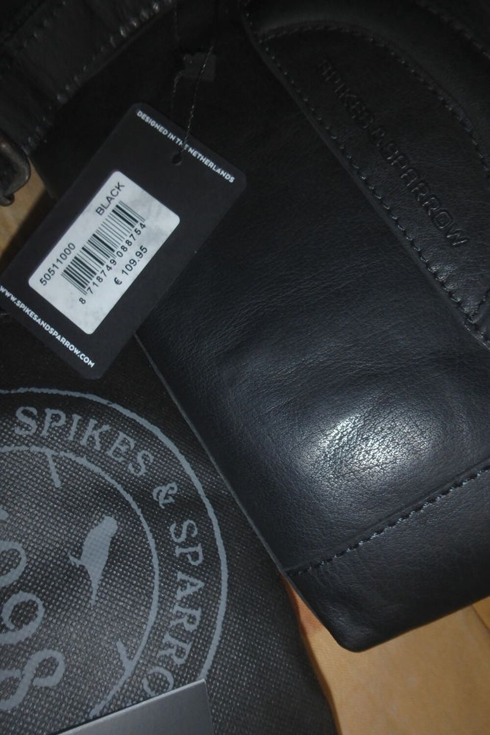 Spikes &amp; Sparrow Bronco Elien Sac bandouli&egrave;re cuir finement Maroquinerie