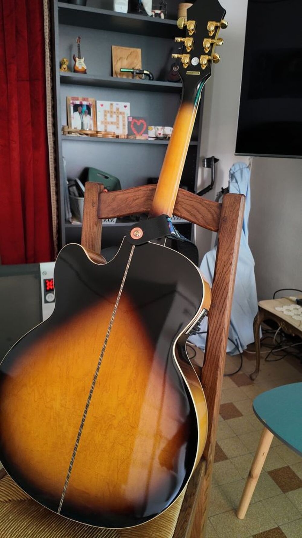 Guitare &eacute;lectro acoustique Epiphone EJ-200 SCE/VS Instruments de musique