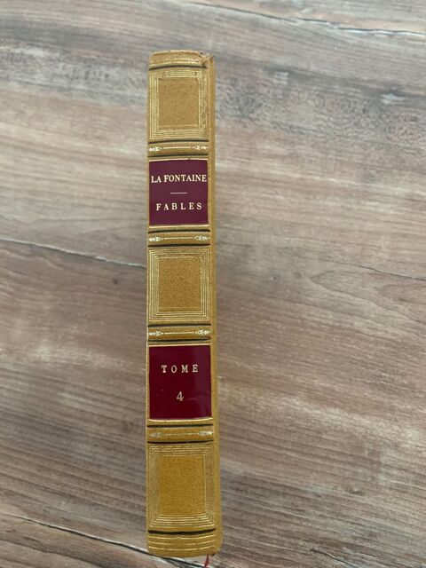 Livre  La Fontaine     Fables - Tome 4    4 Saleilles (66)